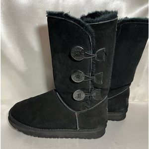 Ugg Boots Black Size 9 Woman’s Used